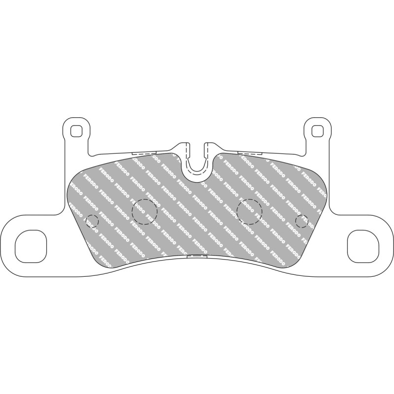 Plăcuțe de frână FERODO DS2500 FCP4424H - F-CP4424H - FCP4424H - 3666618076201